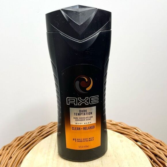 New AXE‎ Dark Temptation Body Wash 24 oz Dark Chocolate Scent Discontinued Soap - Picture 6 of 6